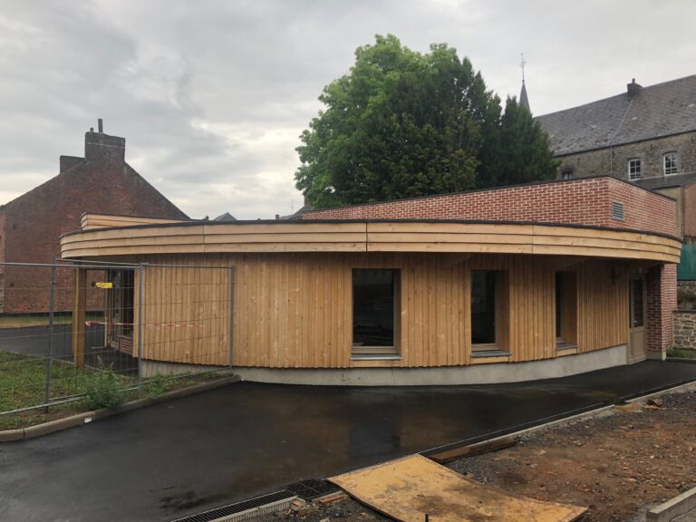 Construction en peuplier des Hauts-de-France : le restaurant scolaire de Trélon (vue 9)
