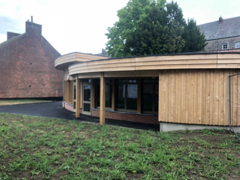 Construction en peuplier des Hauts-de-France : le restaurant scolaire de Trélon (vue 10)