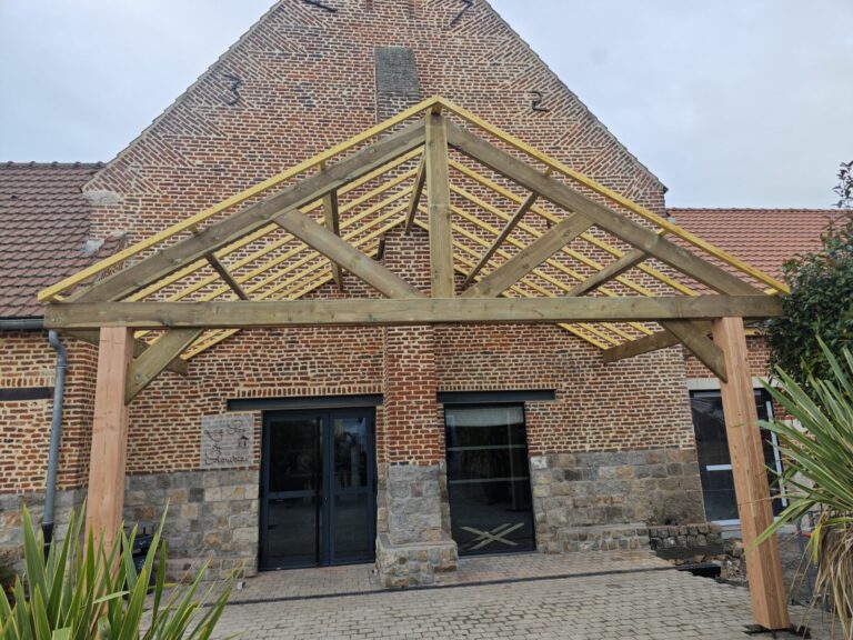 Transformation d'un bâtiment en salle de mariage