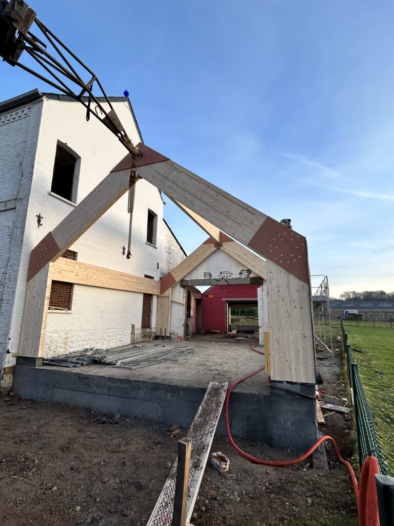 Réhabilitation de l'Auberge Fleurie - Sars Poterie (vue 3)